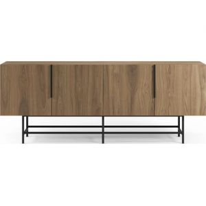 Eldia 4P chene fonce 200 x 40 x h77,9cm