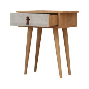 Astava ch&ecirc;ne blanc 40 x 35 x h65,6cm