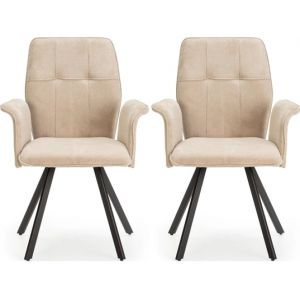 Lot de 2 F. Mery beige