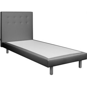 Cannes 90x190cm gris fonc&eacute;