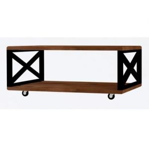 Yuso noyer 98 x 60 x h42,5cm