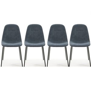 Lot de 4 C. Renne bleu