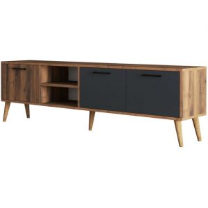 Exxen 1581 Noyer Anthracite 180x 53 x 35