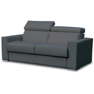 Andorra 3 places tissu ritz gris foncé 160 cm
