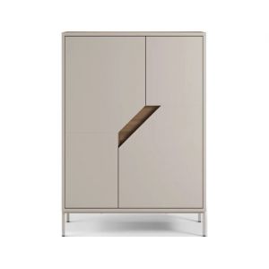 Lilou 2P chene creme 85 x 40 x h120cm