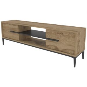 Eslem - Ch&ecirc;ne, Noir 120 x 43,6 x 29,6