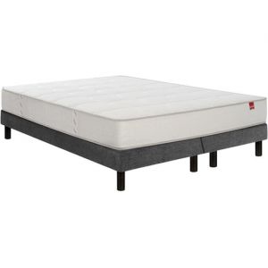 Pavillon 180x200 + 2 sommiers gris pieds