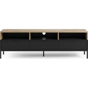 Marion 3C3N 180cm ch&ecirc;ne noir 180 x 40 x 55cm