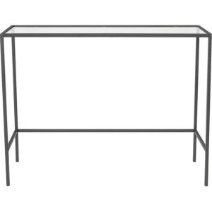 En toile noir 100 x 30 x h80cm