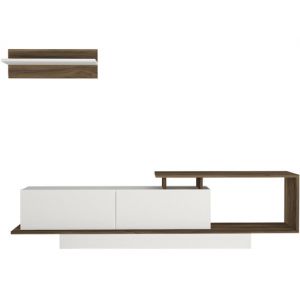 Asos - Blanc, Noyer 180 x 45 x 29,6