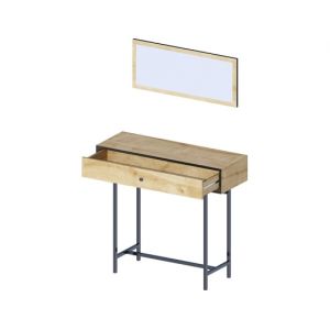 Pera ch&ecirc;ne Saphir, noir 100 x 35 x h90cm