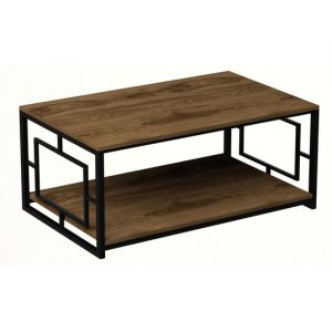 Kelvin noir noyer 120 x 60 x h50cm