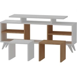 Kutay - Blanc, Teck 120 x 56,9 x 29,5