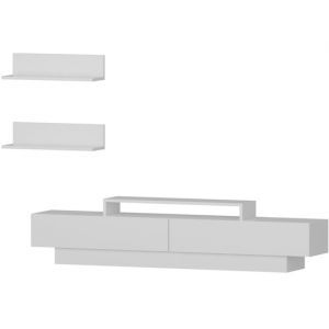 Lucca TV - Blanc 180 x 40 x 31