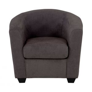 Fauteuil cabriolet THEO tissu Crown marron