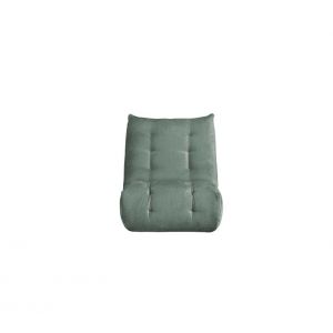 Fauteuil FORIO tissu gris turquoise