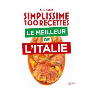 Livre de cuisine Simplissime HACHETTE Le meilleur de l'Italie