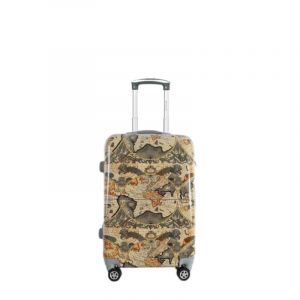 Valise cabine rigide 96820D 55 cm Mappemonde