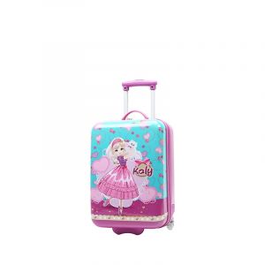 Valise cabine rigide enfant 49 cm Violette