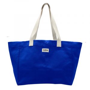 Sac shopping Claude 40cm Bleu Electrique