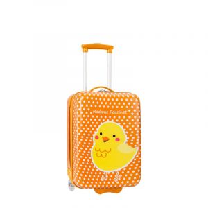 Valise cabine rigide Enfant P85118 49 cm Poussin orange