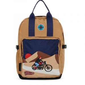 Sac &agrave; dos moyen Rallye Explorer 40 cm Marron