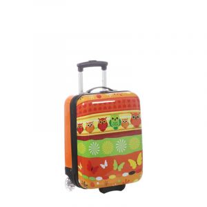 Valise cabine rigide Kids 2 roues 50 cm Orange