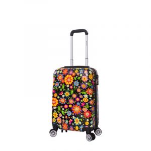 Valise cabine rigide 36820V 55 cm Flowers