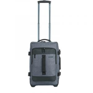 Sac de voyage cabine à roues 48402 2-en1 52 cm Gris