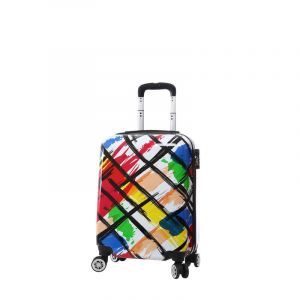 Valise cabine rigide 86820F 55 cm Abstrait