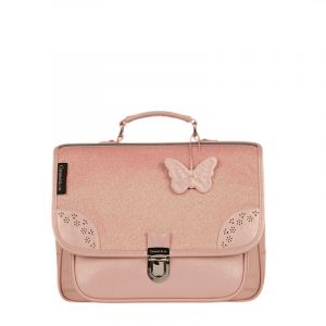 Cartable Mini Pink Oxford 32 cm Rose