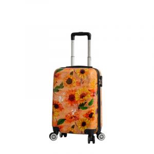 Valise cabine rigide 36820A 55 cm Tournesols