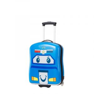 Valise cabine rigide Enfant V85118 49 cm Voiture bleu