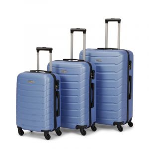 Lot de 3 valises rigides FG679 55, 65 et 75 cm Light blue