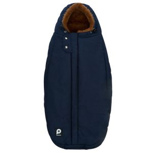 Chancelière doublée sherpa Ocho Cosy bleu marine - Bleu marine