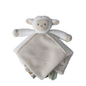 Doudou plat mouton La Vie à la Ferme - Ecru