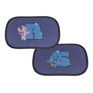 Lot de 2 pare-soleil autofixables Stitch Disney bleu - Bleu marine