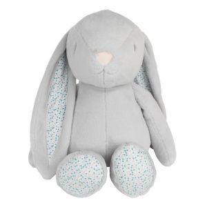 Peluche 60cm C&eacute;lestin le lapin gris - Gris