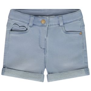 Short effet jean à poche cœur pour bébé fille - Bleach
