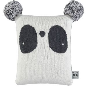 Doudou animal en tricot - Ecru