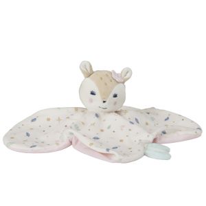 Doudou plat biche Little Deer - Ecru