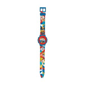Montre digitale avec bracelet réglable Pat&#39;Patrouille 6 ans+ - Multicolore
