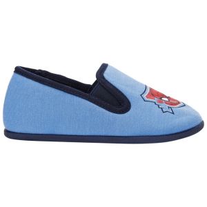 Chaussons bas print Spiderman Marvel pour garçon - Bleu