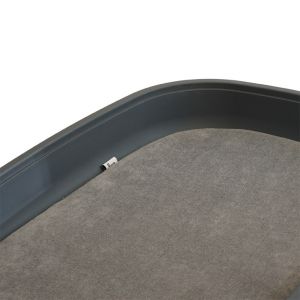 Housse grise de table à langer - Gris