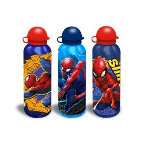 Gourde aluminium Spider-Man Marvel 500ml (modèle aléatoire) - Multicolore