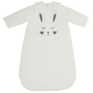 Gigoteuse à manches longues TOG 3,5 - Lapin - Blanc
