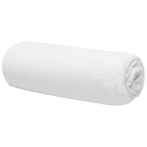 Alèse protège matelas en éponge bouclette 50x90 cm pour cododo - Blanc