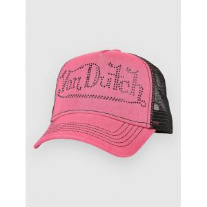 Von Dutch Bling Trucker Casquette rose