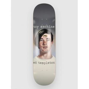 Toy Machine Templeton Portrait 8.25" Planche de skate gris
