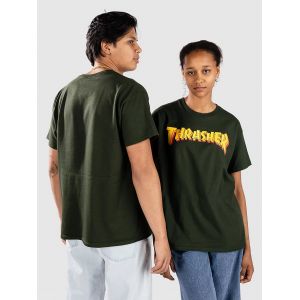 Thrasher Stacked T-Shirt vert